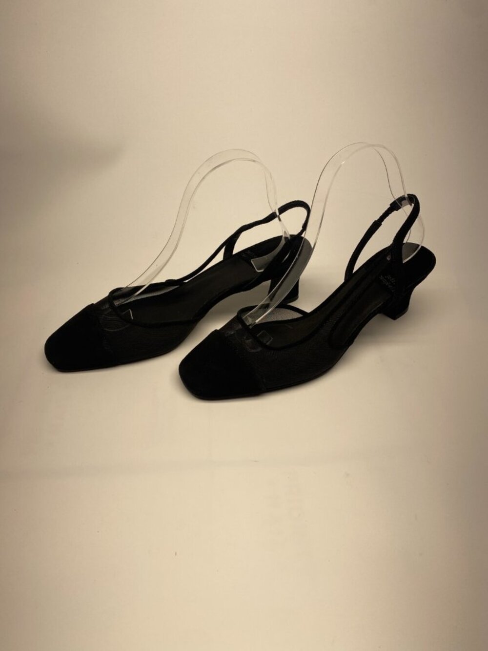 Jeffrey Campbell Womens Thomnas Black Slingback Heel Sz 9.5